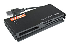 (Klik za uvećanje: JPEG, 59 KB) ST Lab USB 2.0 24 in 1 Card Reader