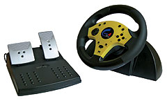 (Klik za uvećanje: JPEG, 57 KB) Galaxy 4 PS2 PC USB Wheel