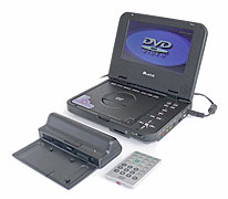 Mustek MP76E Portable DVD Player