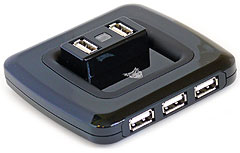(Klik za uvećanje: JPEG, 29 KB) Vivanco Bazoo Quad 7X Hub