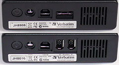 (Klik za uvećanje: JPEG, 47 KB) Verbatim USB Desktop Hard Drive USB/FireWire i USB/eSATA