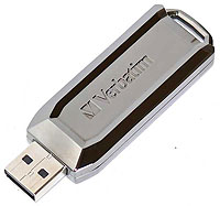 (Klik za uvećanje: JPEG, 21 KB) Verbatim Store ’n’ Go Executive USB Drive Metal