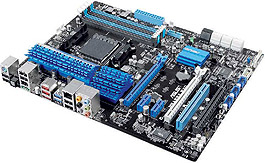 (Klik za uvećanje: JPEG, 62 KB) Asus M5A99X EVO